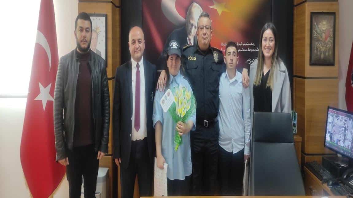 Türk Polis Teşkilatının 178. Kuruluş Yıl Dönümü  Dolayısıyla Artvin İl Emniyet Müdürü Sinan ERGEN' i Makamında Ziyaret Ettik